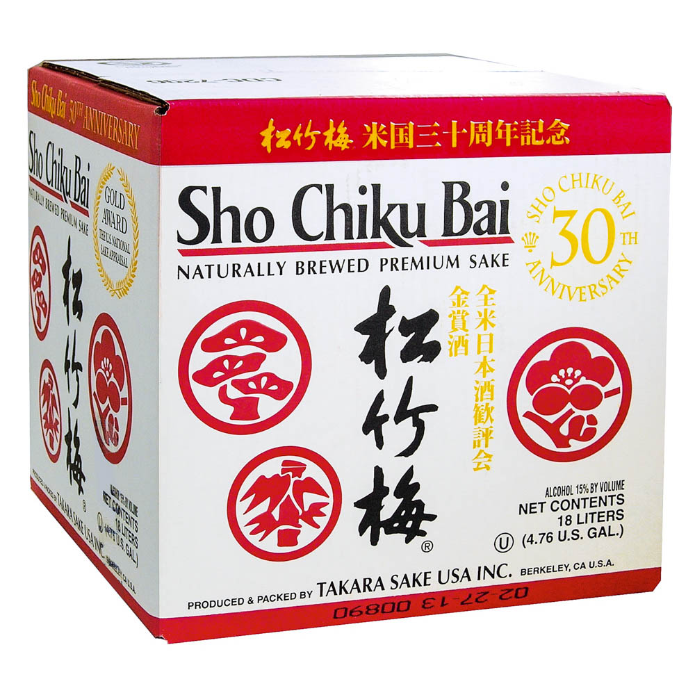 Takara Sho Chiku Bai 18L Bag-in-Box