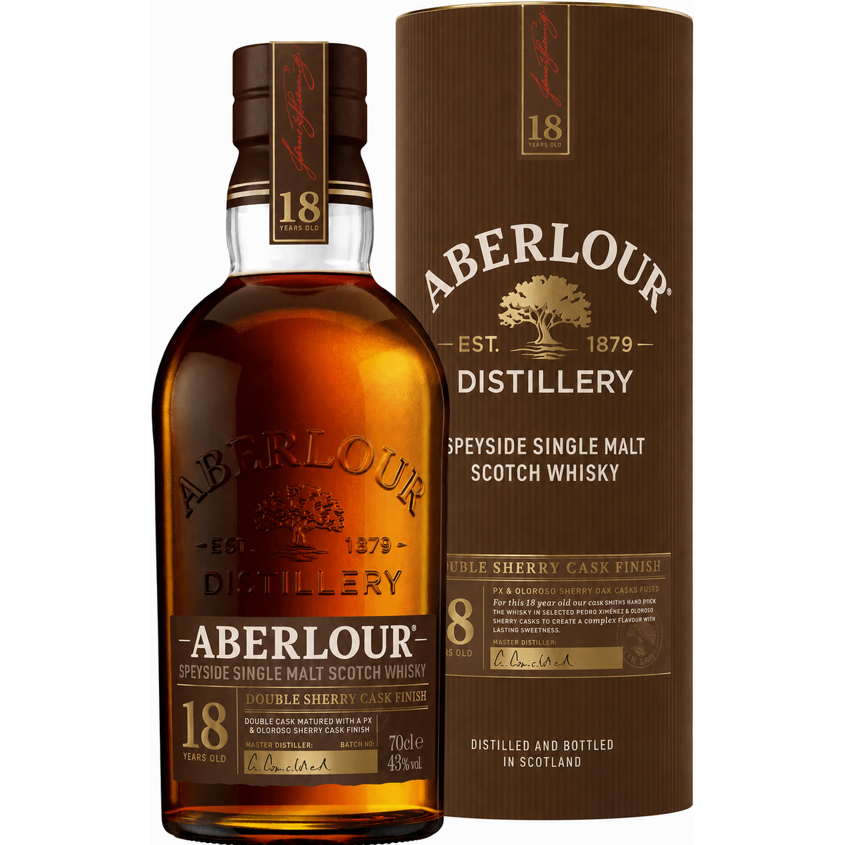 Aberlour 18 Year Old Double Sherry Cask 700ml