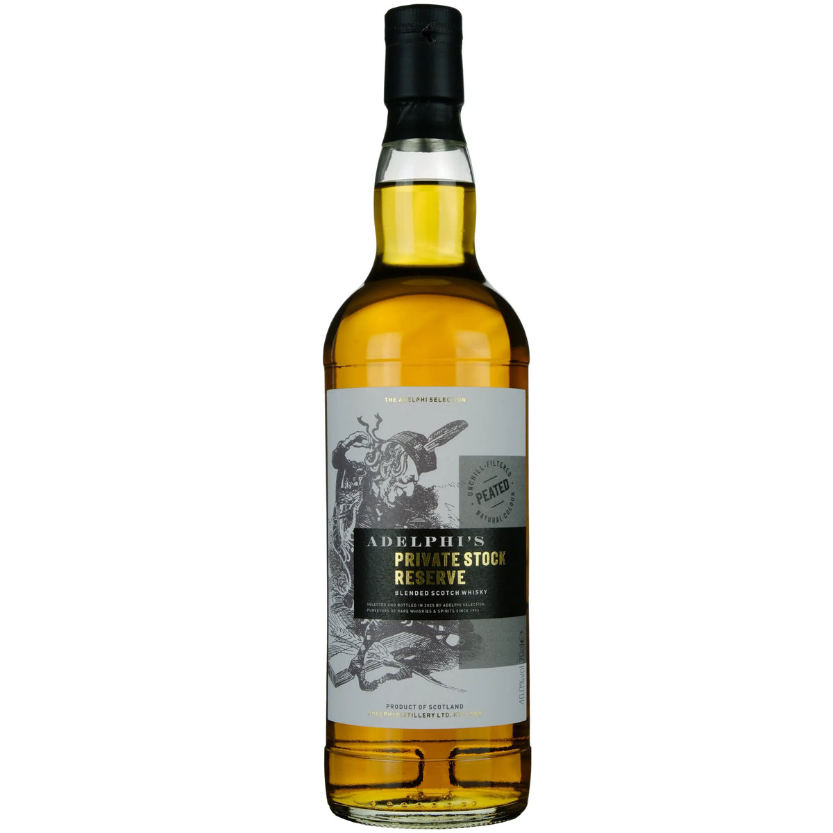 Adelphi Private Stock Reserve Peated Blended Scotch Whisky