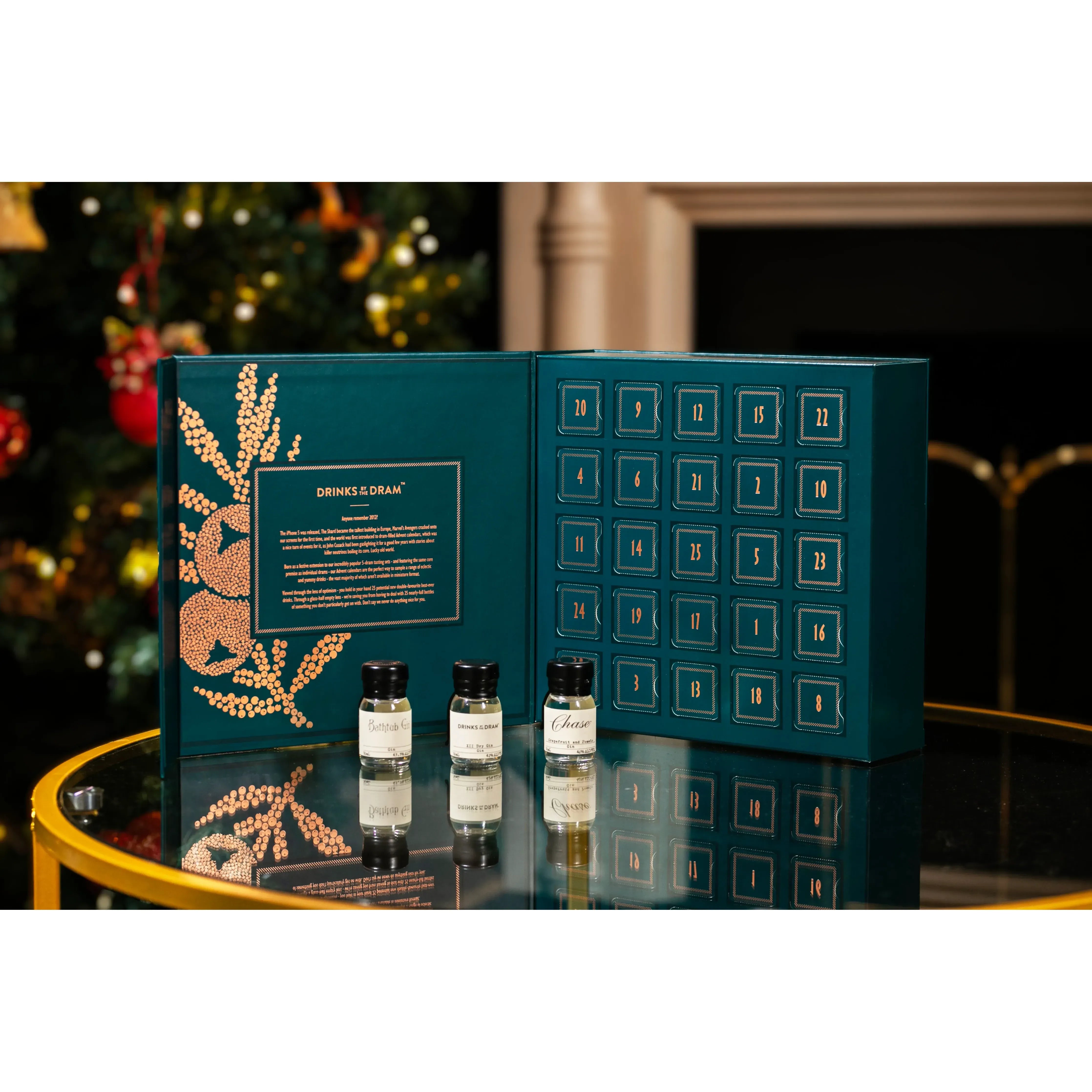 Drinks by the Dram The Gin Advent Calendar 25 x 30ml