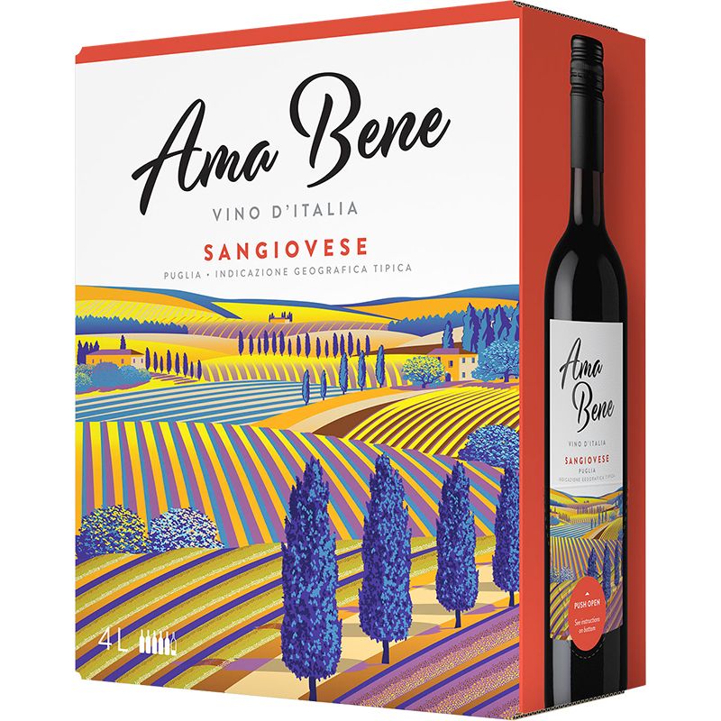 Ama Bene Sangiovese 4L Bag in Box