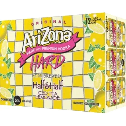 Arizona Hard Half And Half Iced Tea Lemonade 12 Cans
