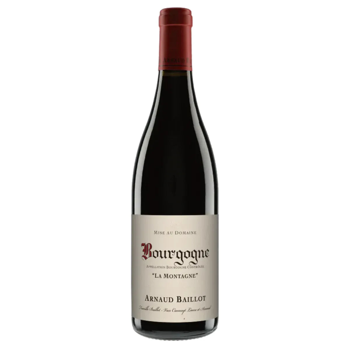 Arnaud Baillot Bourgogne Rouge La Montagne