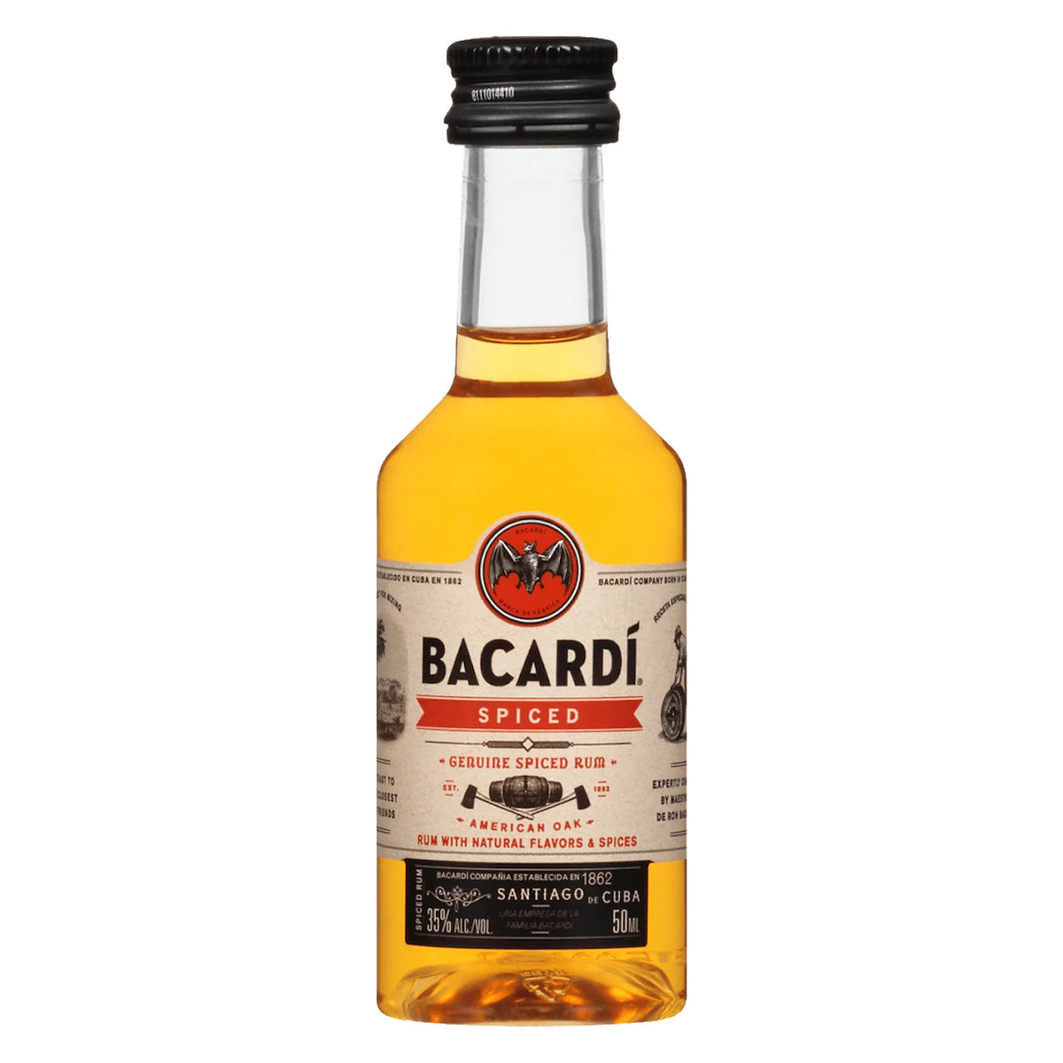 Bacardi Spiced Rum 50ml