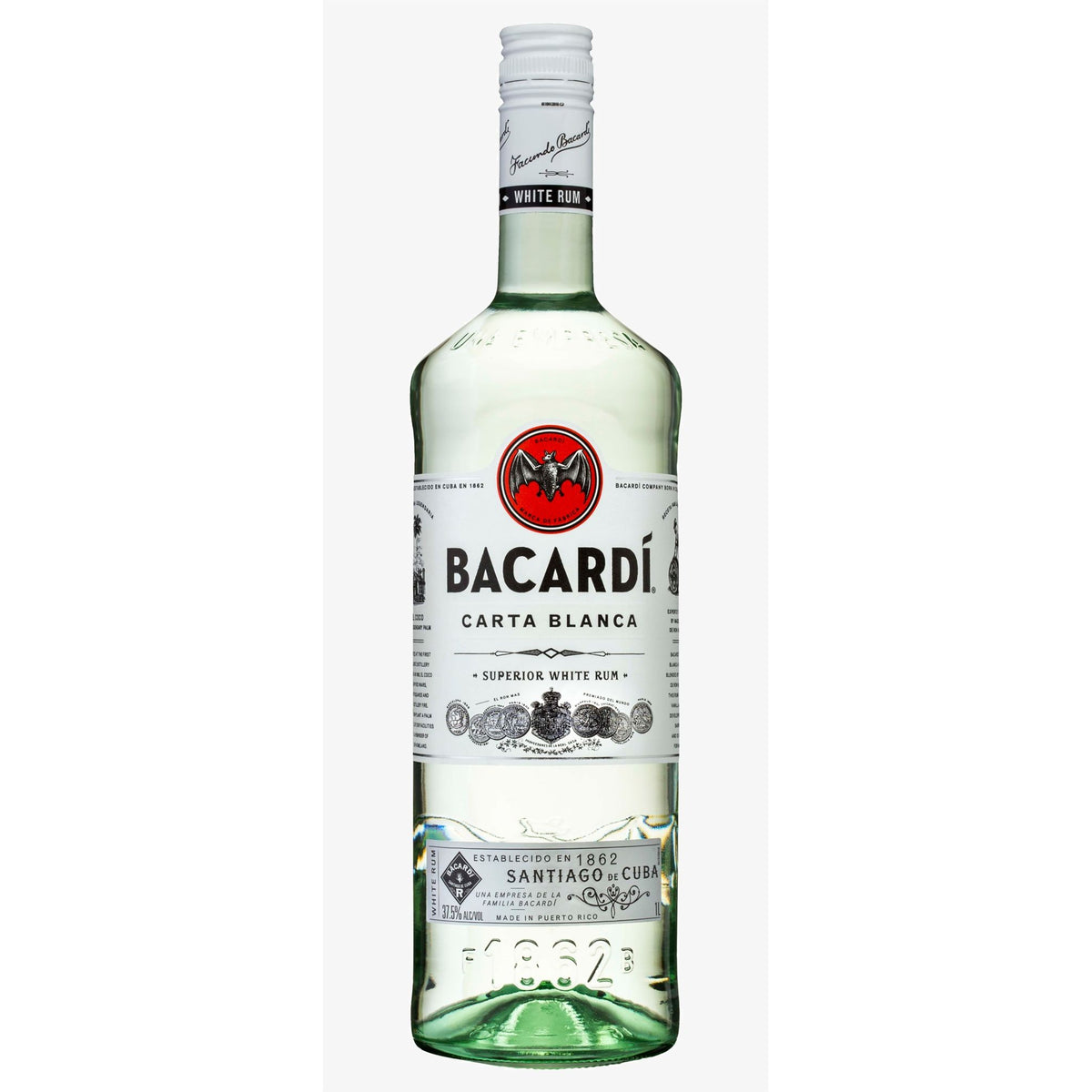 Bacardi Superior White Rum 1L