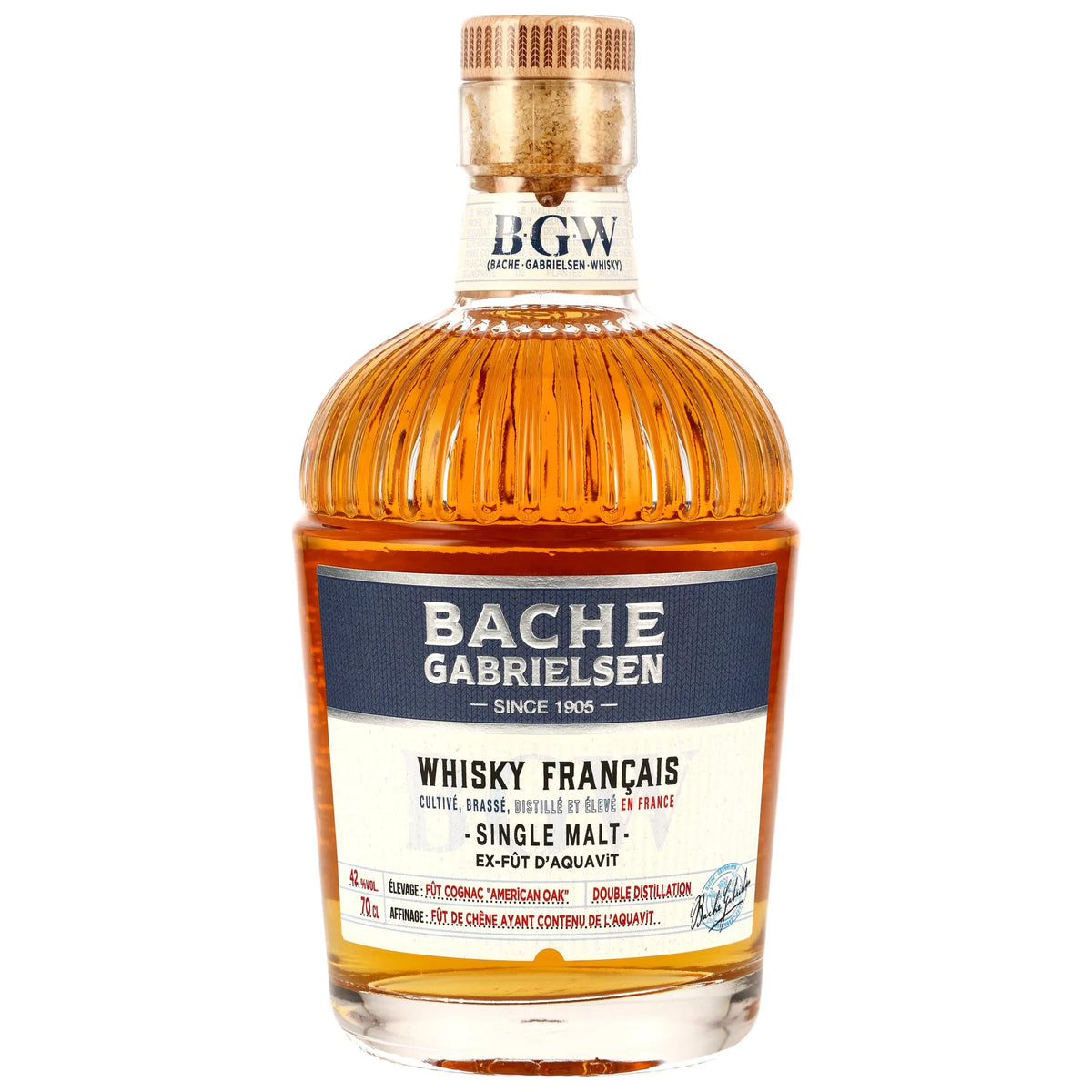 Bache-Gabrielsen BGW French Single Malt Whisky Ex-Aquavit Cask