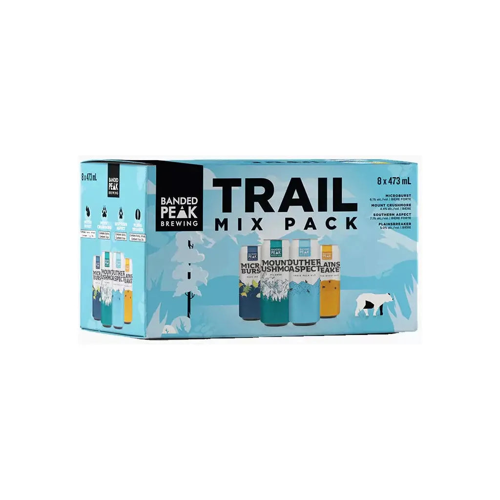 Banded Peak Variety Pack 8 Tall Cans