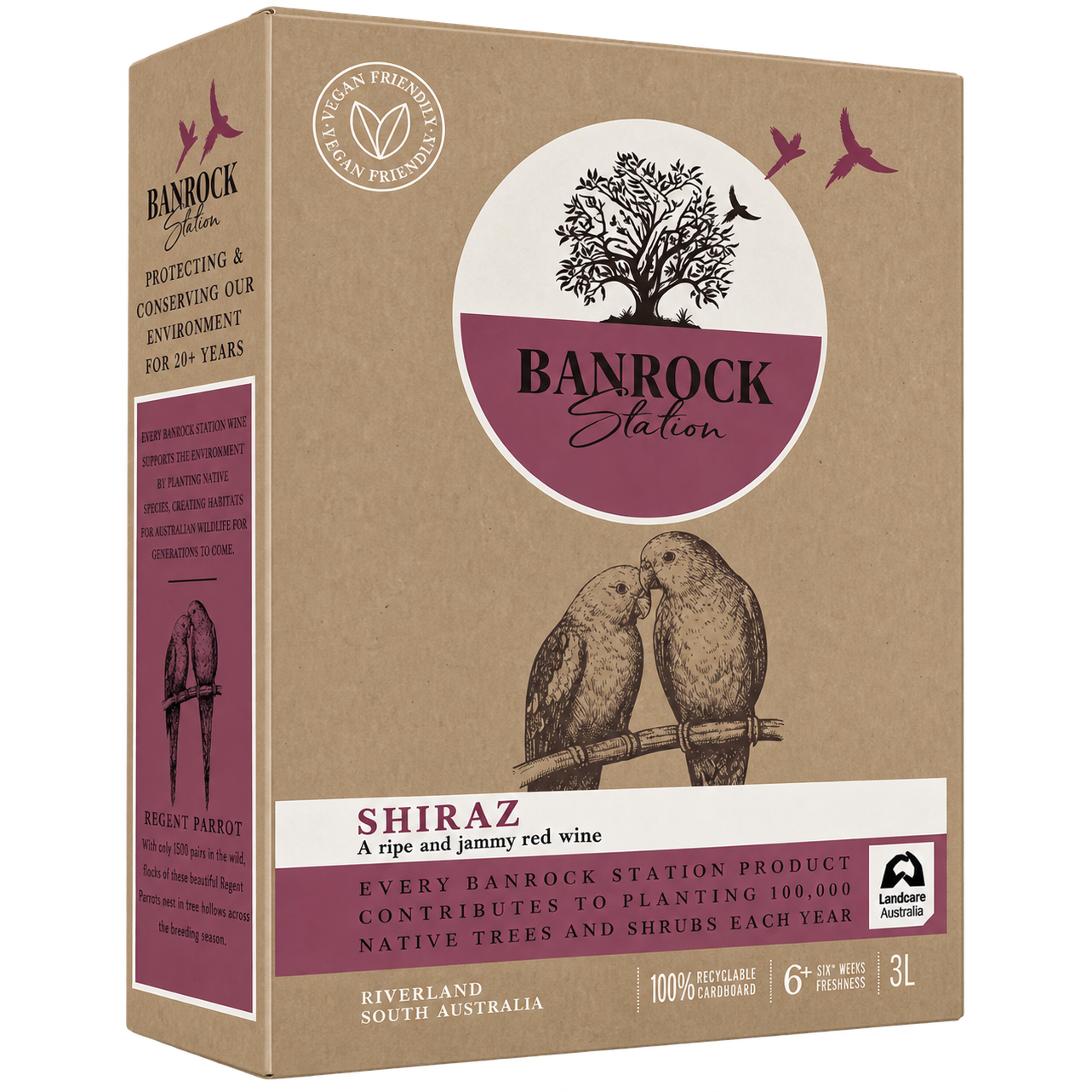 Banrock Station Shiraz 3L Bag in Box