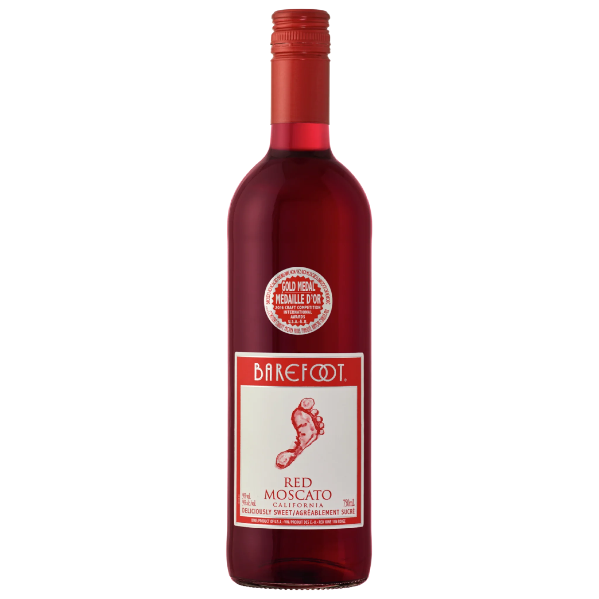 Barefoot Red Moscato