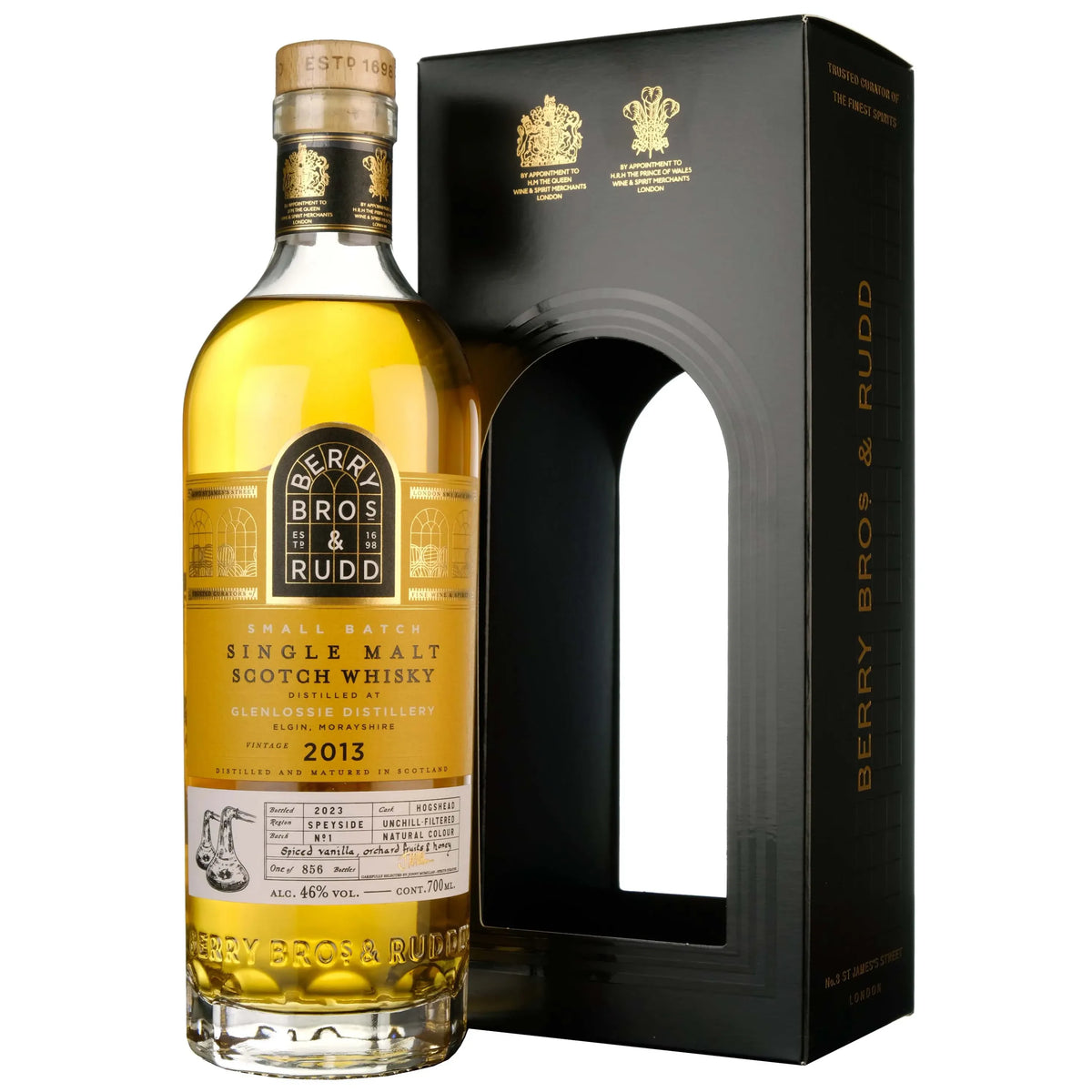 Berry Bros. & Rudd Glenlossie 2013 Small Batch Single Malt Scotch Whisky