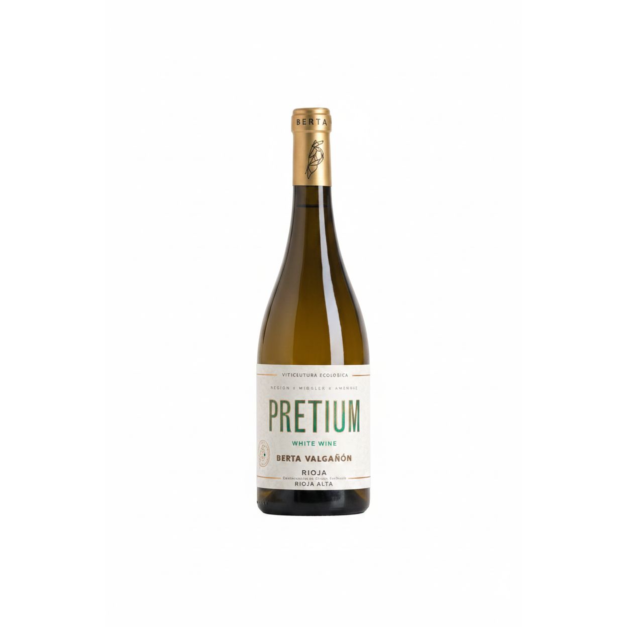 Berta Valgañón Pretium Blanco Rioja