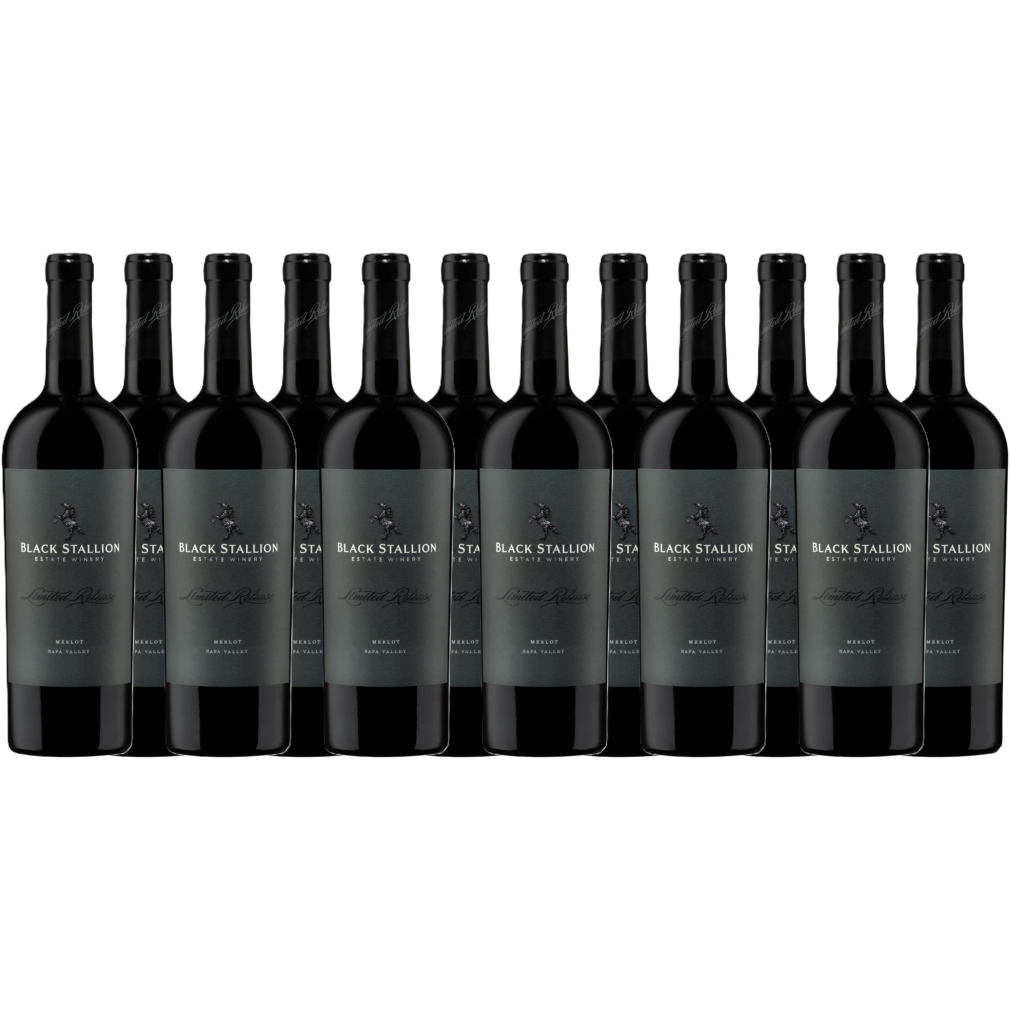Black Stallion Limited Release Merlot 2019 12x750ml Bundle