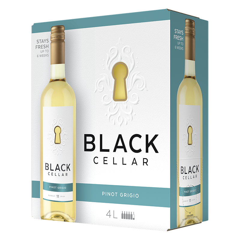 Black Cellar Pinot Grigio 4L Bag in Box