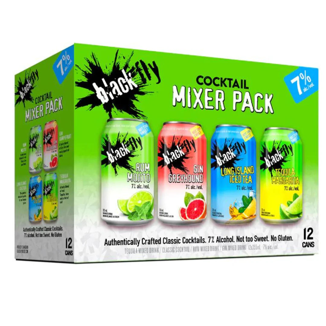 Black Fly Cocktail Mixer Pack