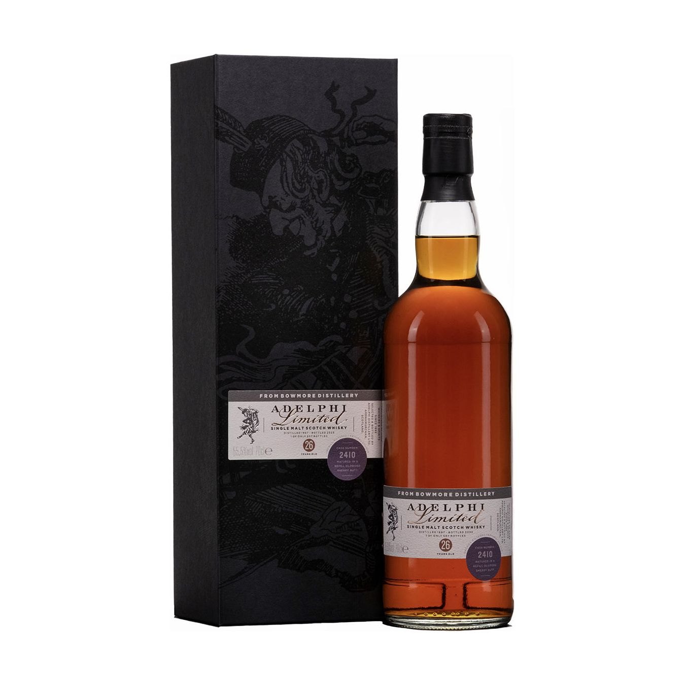 Adelphi Bowmore 1997 26 Year Old Cask 2410 55.5% ABV