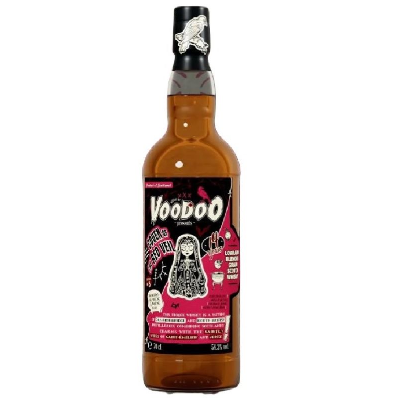 Brave New Spirits Whisky of Voodoo Coven of the Red Veil 14 Year Old Blended Grain Scotch Whisky