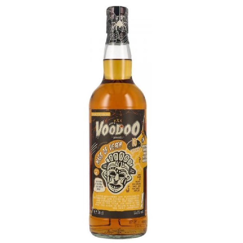 Brave New Spirits Whisky of Voodoo Mask of Death II Dailuaine 10 Year Old Single Malt Scotch Whisky