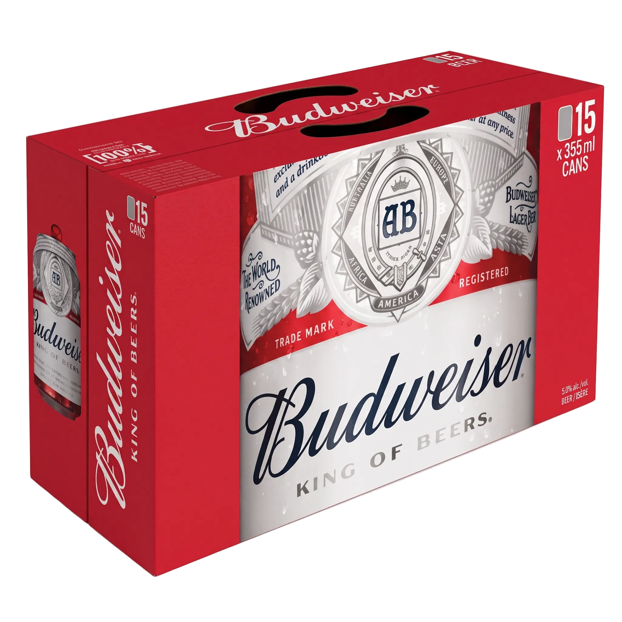 Budweiser 15x355ml Cans