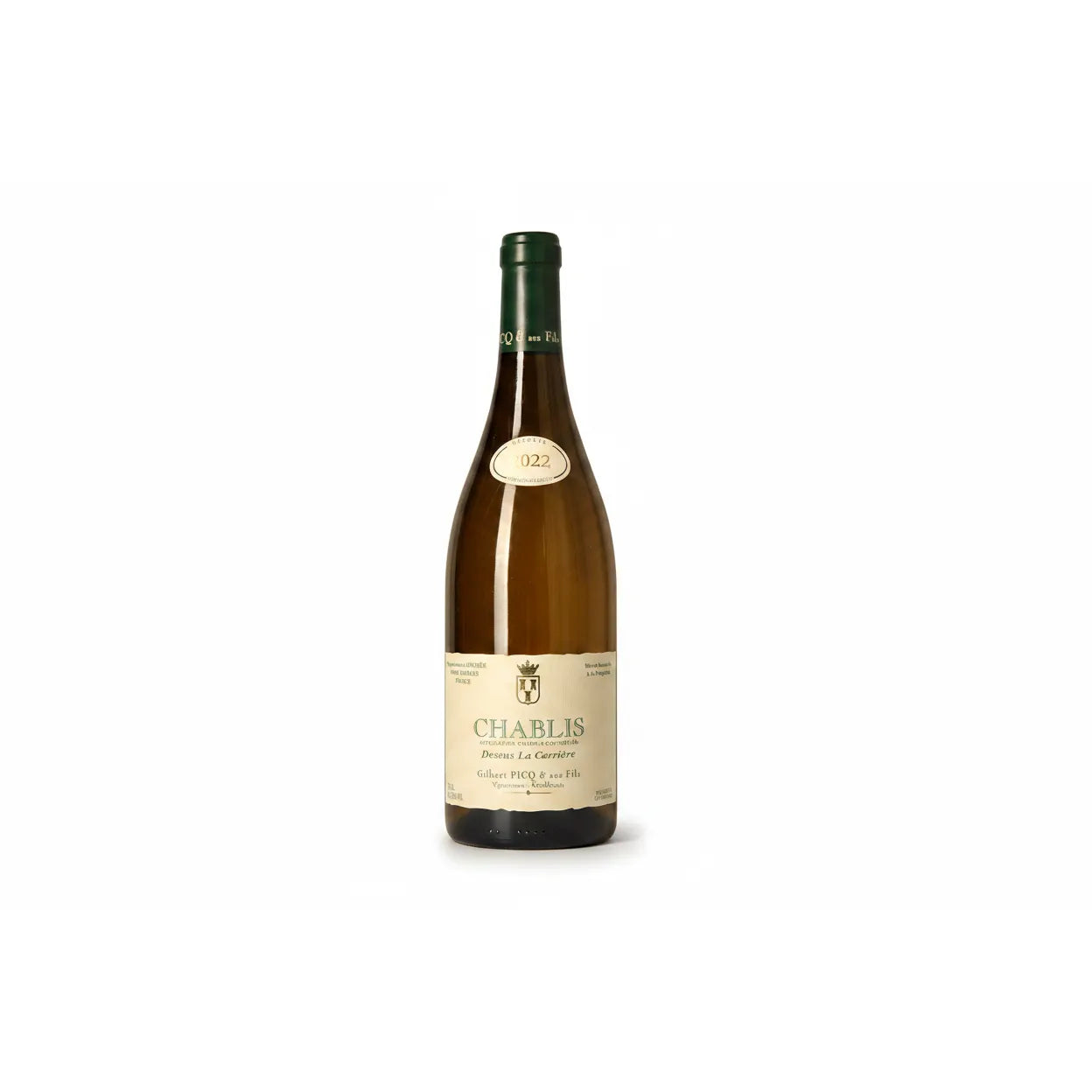 CHABLIS - GILBERTPICQ DESSUS LA CARRIERE