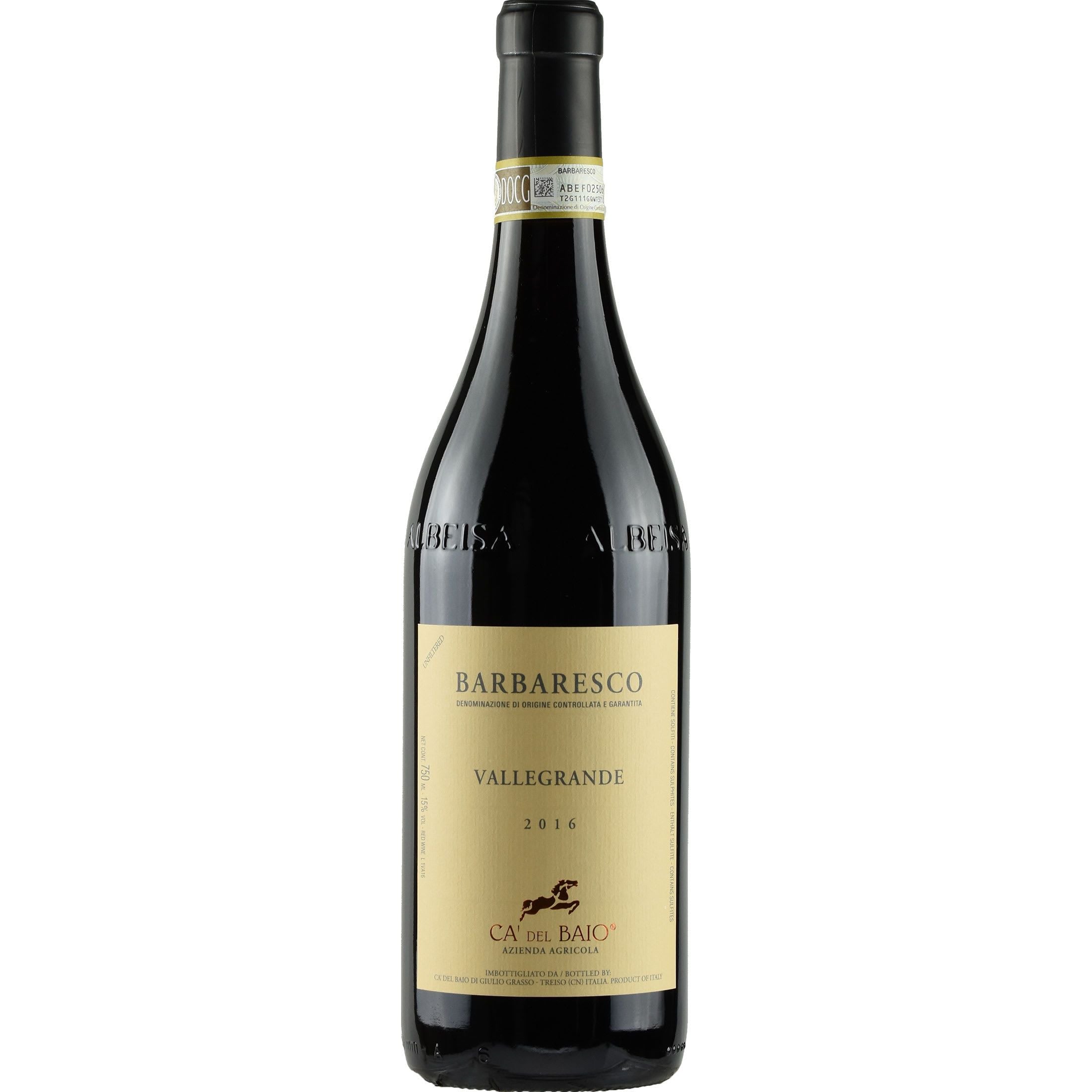 Ca' del Baio Barbaresco Vallegrande 2016