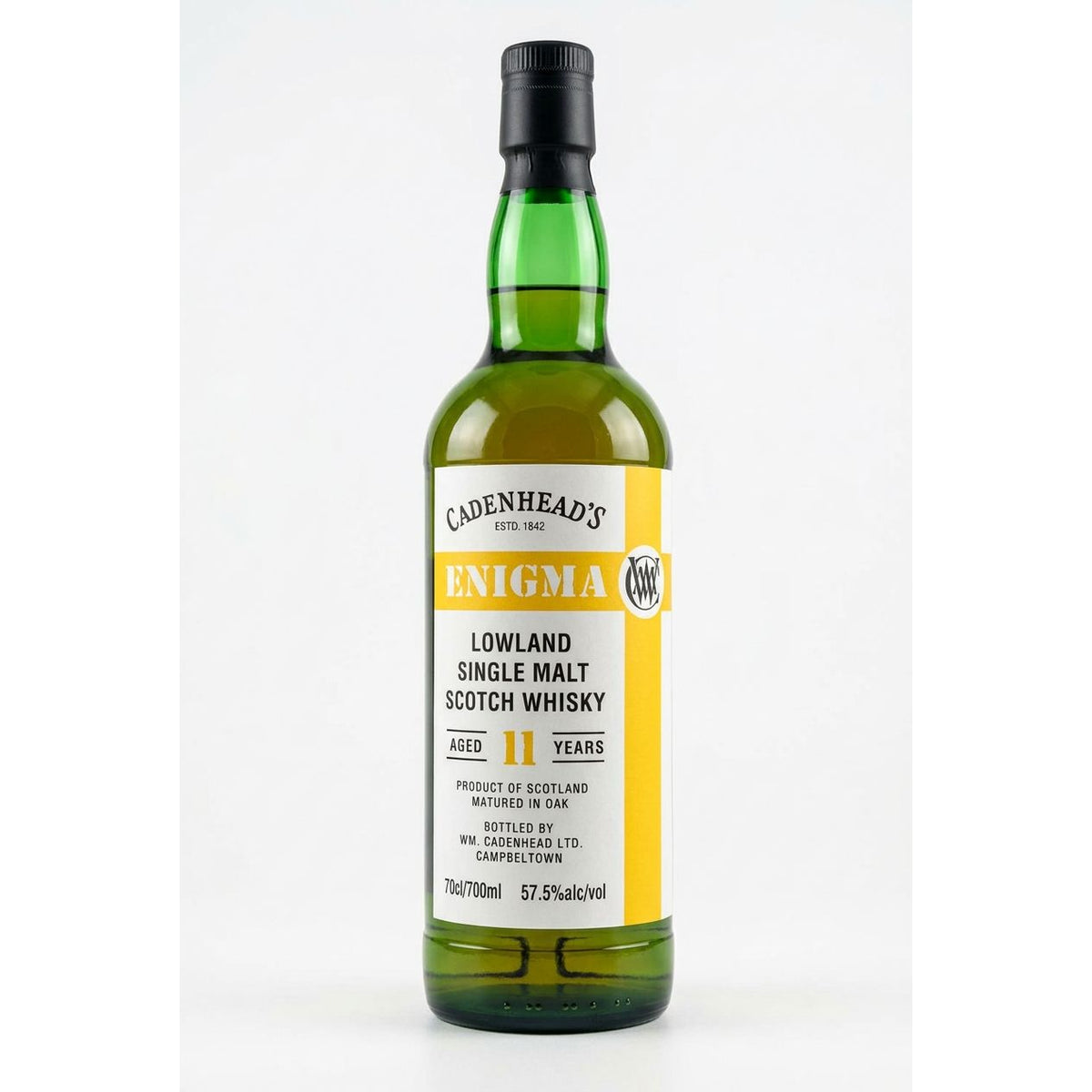 Cadenheads Enigma Lowland Single Malt 11 Year Old 2013