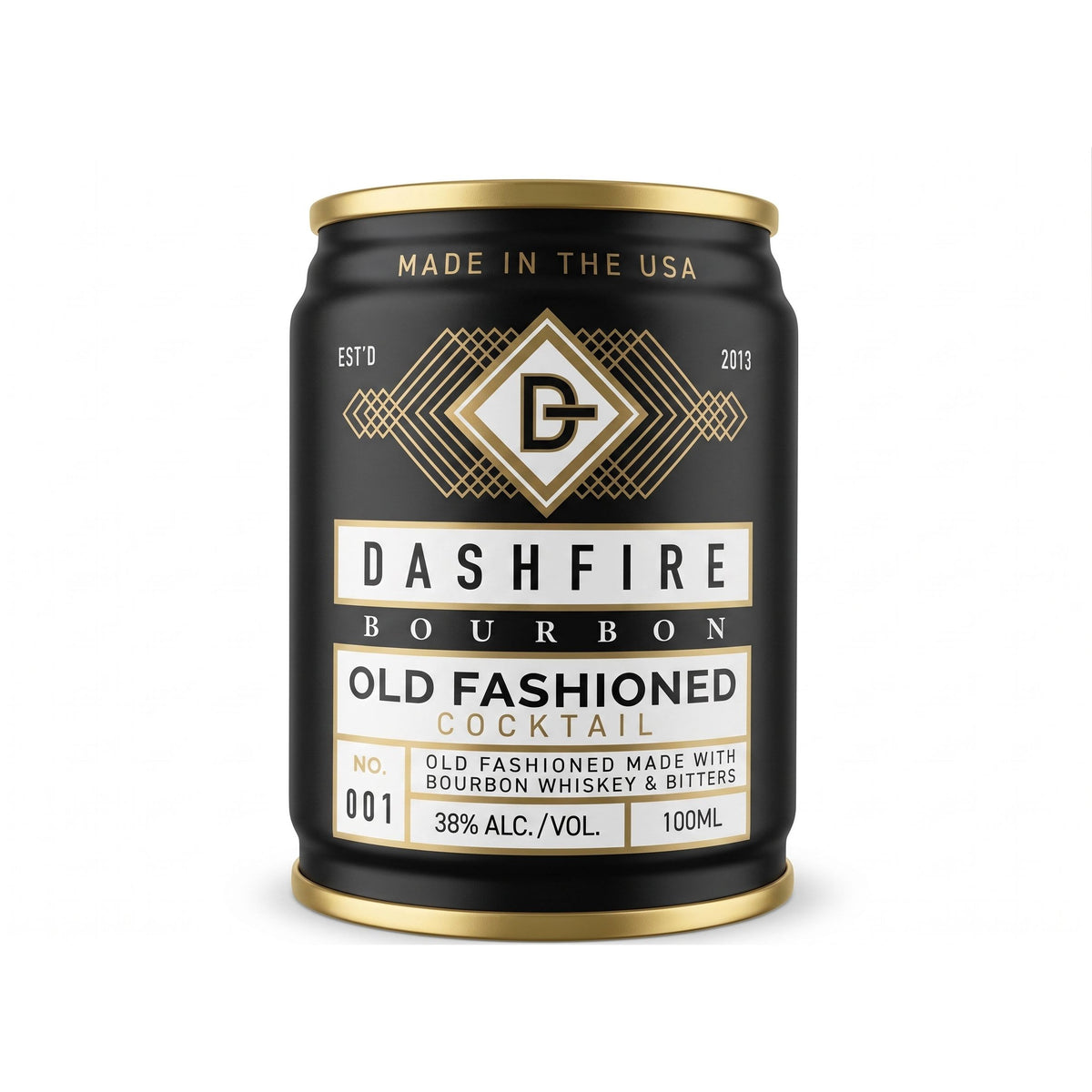Cafe Dashfire 'Bourbon Old Fashioned' Cocktail 100ml