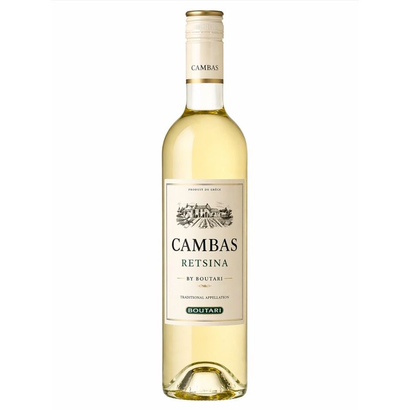 Cambas Retsina by Boutari