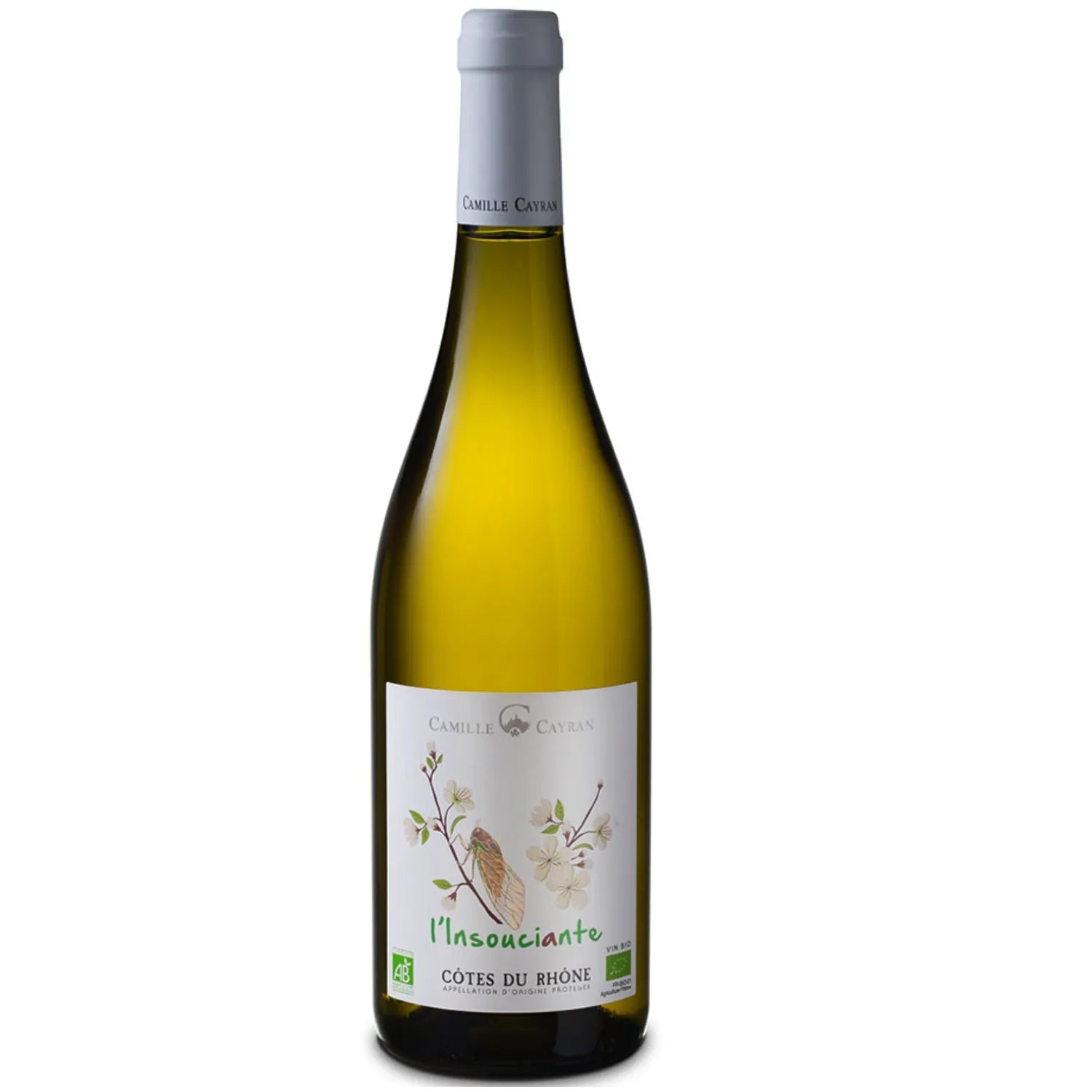 Camille Cayran L'Insouciante Blanc