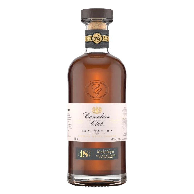 Canadian Club Invitation Series 18 Year Old