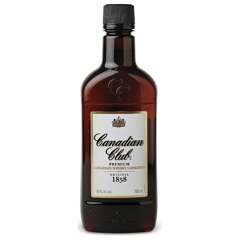 Canadian Club Plastic Bottle