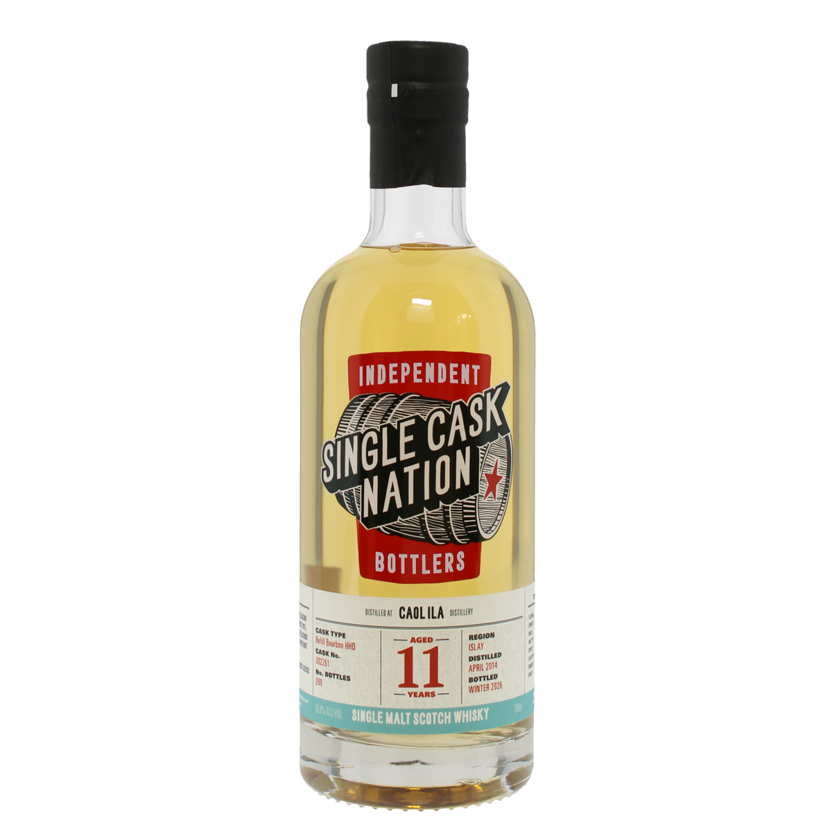 Single Cask Nation Caol Ila 11 Year Old