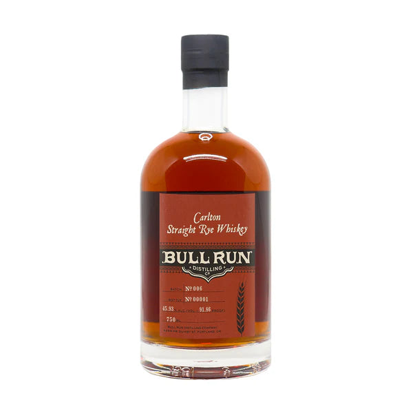 Bull Run Carlton Rye Whiskey