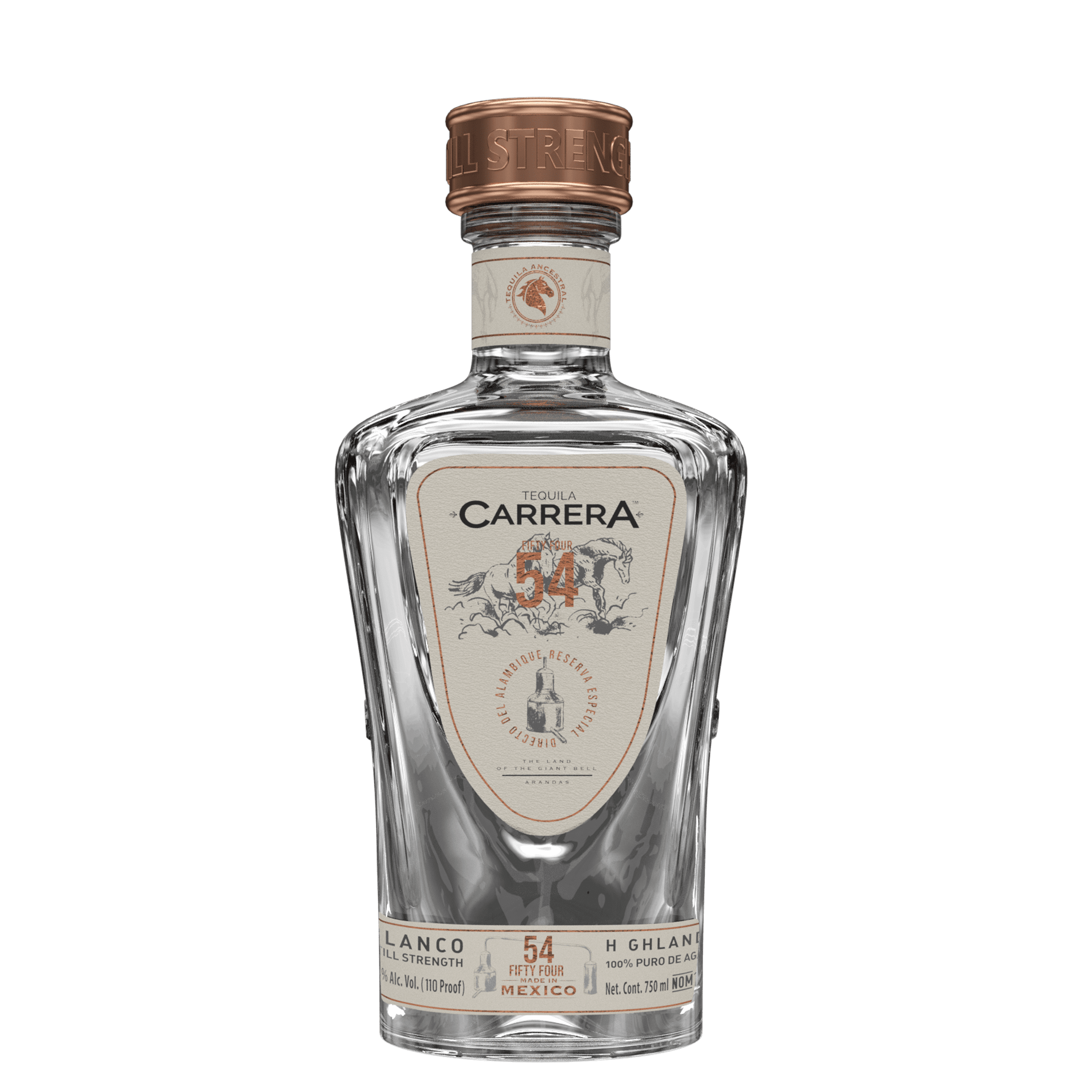 Carrera Still Strength Blanco Tequila