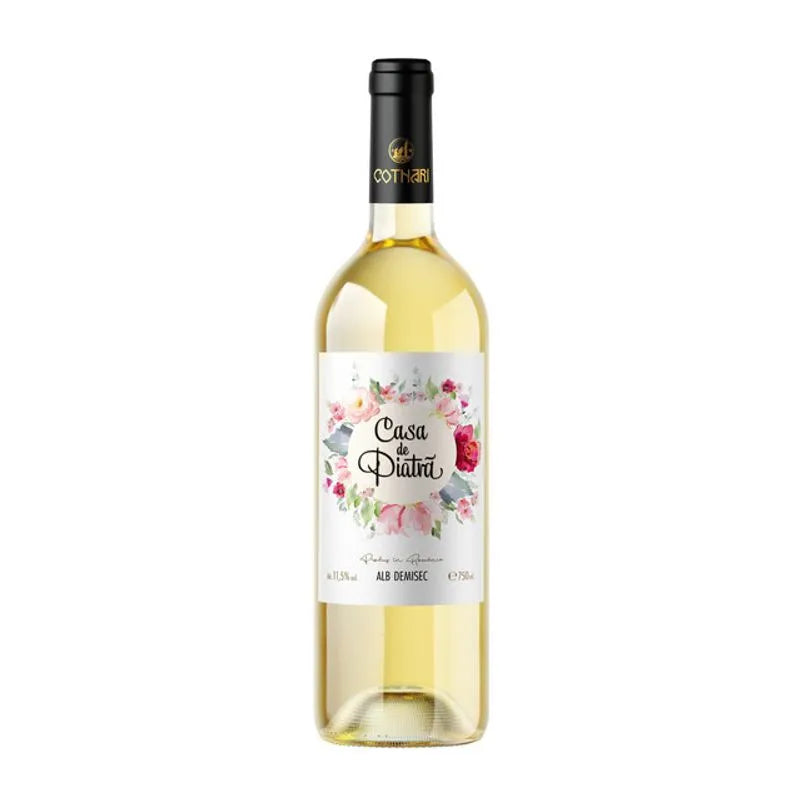 Casa De Piatra Alb Demisec