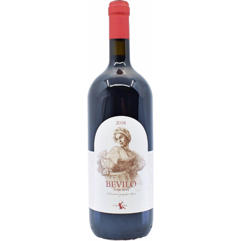 Casa Raia Bevilo Supertuscan 2018 1.5L Magnum