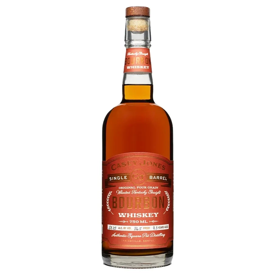 Casey Jones Red Label Single Bourbon Whiskey