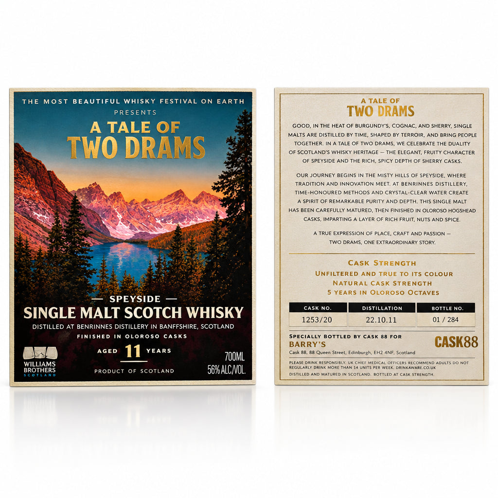 Cask 88 A Tale of Two Banffs Benrinnes 11 Year Old