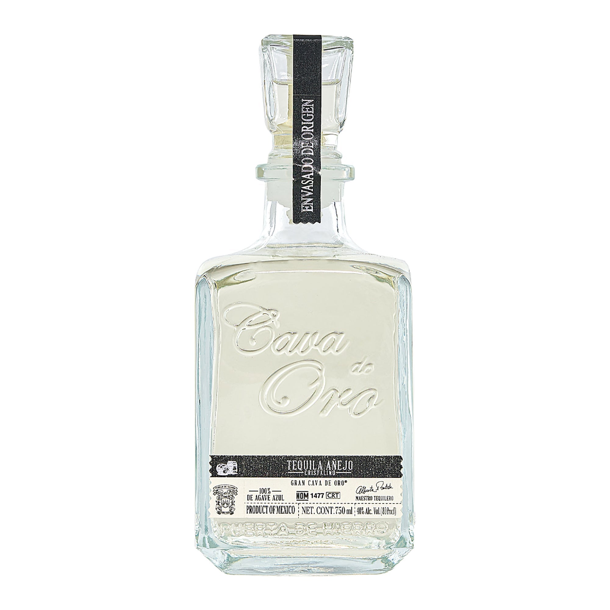 Cava de Oro Anejo Cristalino Tequila