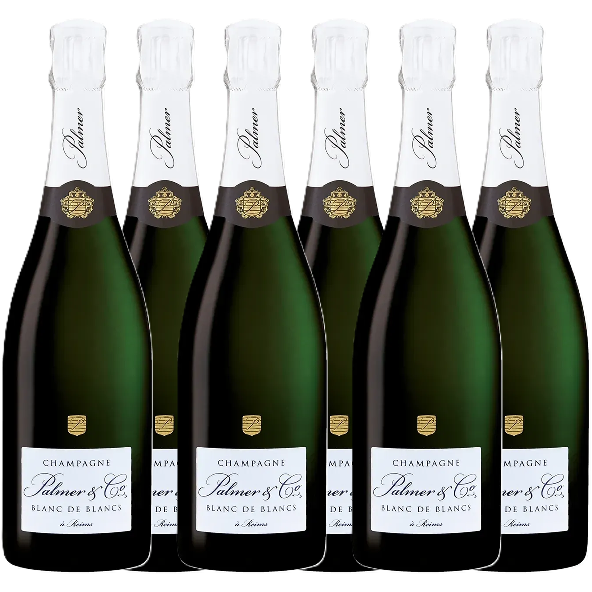 Champagne Palmer Blanc de Blancs 6x750ml Bundle