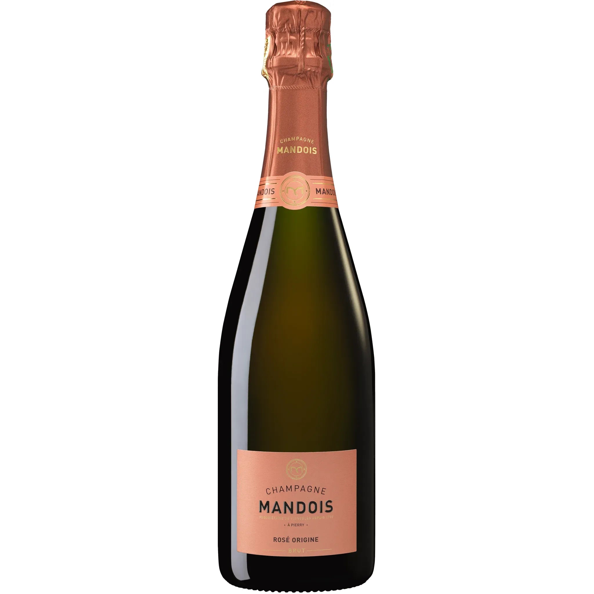 Champagne Mandois Rose Origine