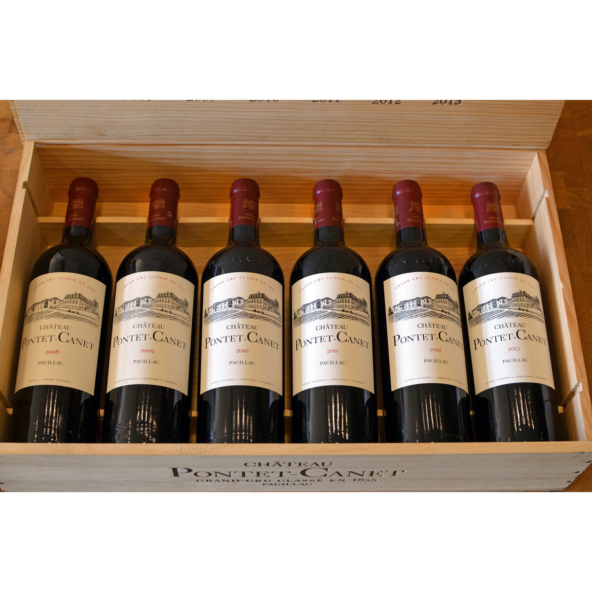 Chateau Pontet-Canet Vertical 6x750ml