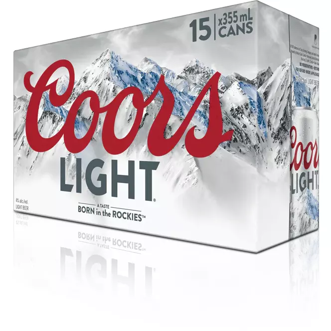Coors Light 15 Cans