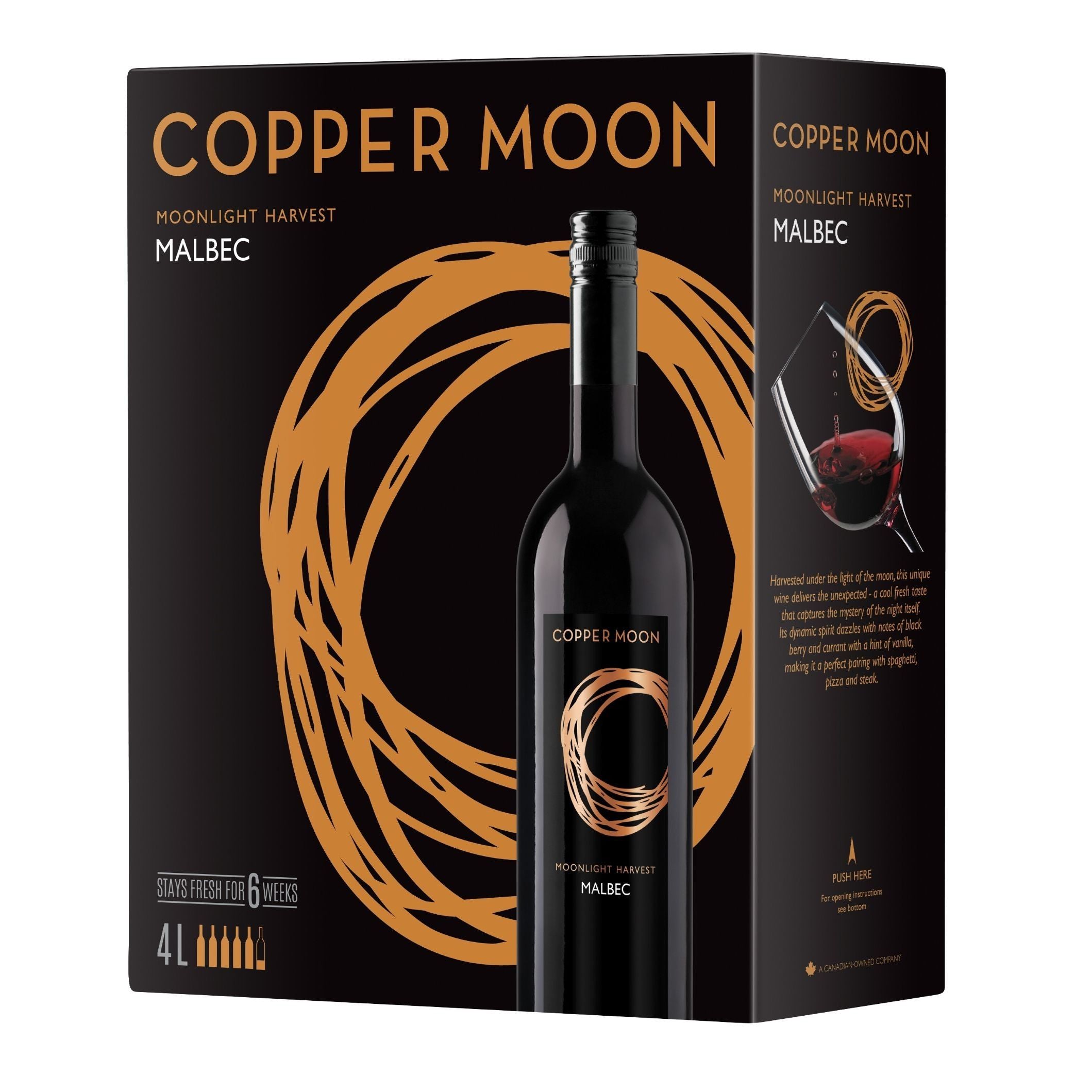 Copper Moon Malbec 4L Bag in Box