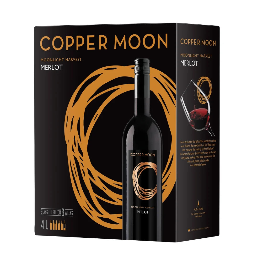 Copper Moon Merlot 4L Bag in Box