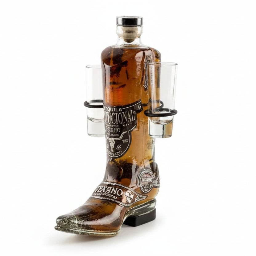 Cowboy Boot with Stand Tequila