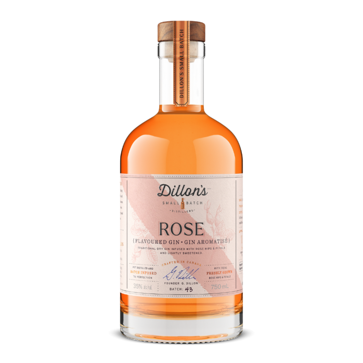 Dillon's Small Batch Distillers Rose Gin