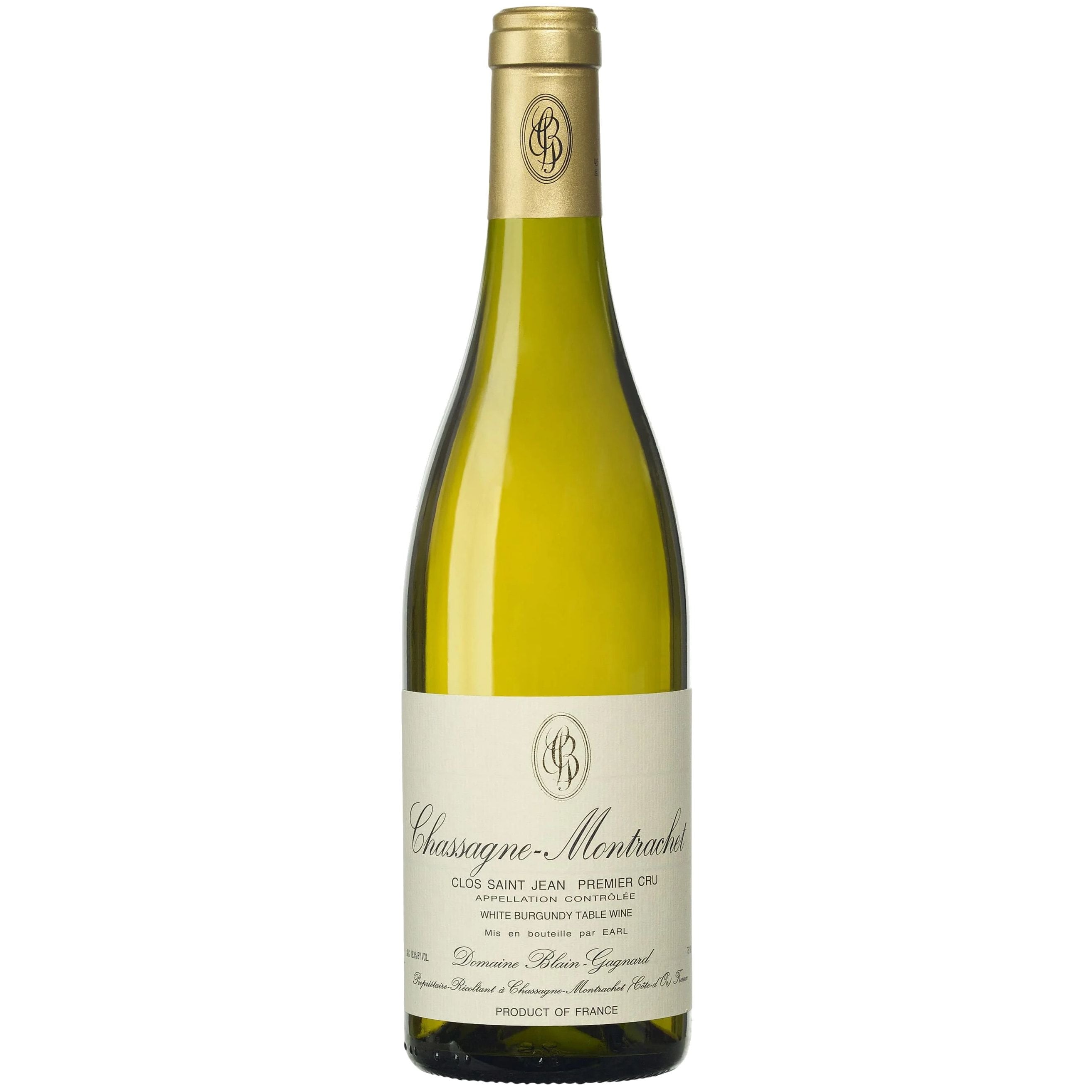 Domaine Blain-Gagnard Chassagne-Montrachet Clos St. Jean Premier Cru 2021