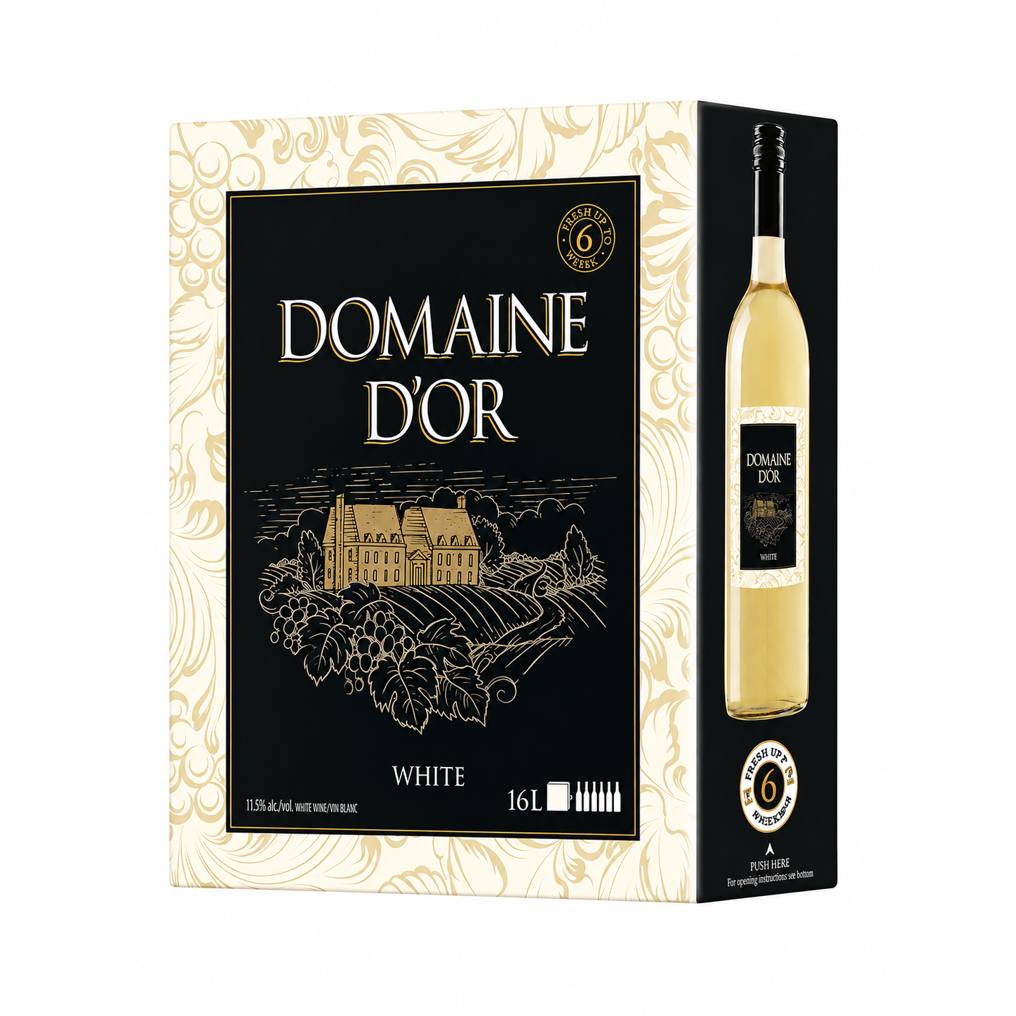 Domaine D'Or White 16L Bag in Box