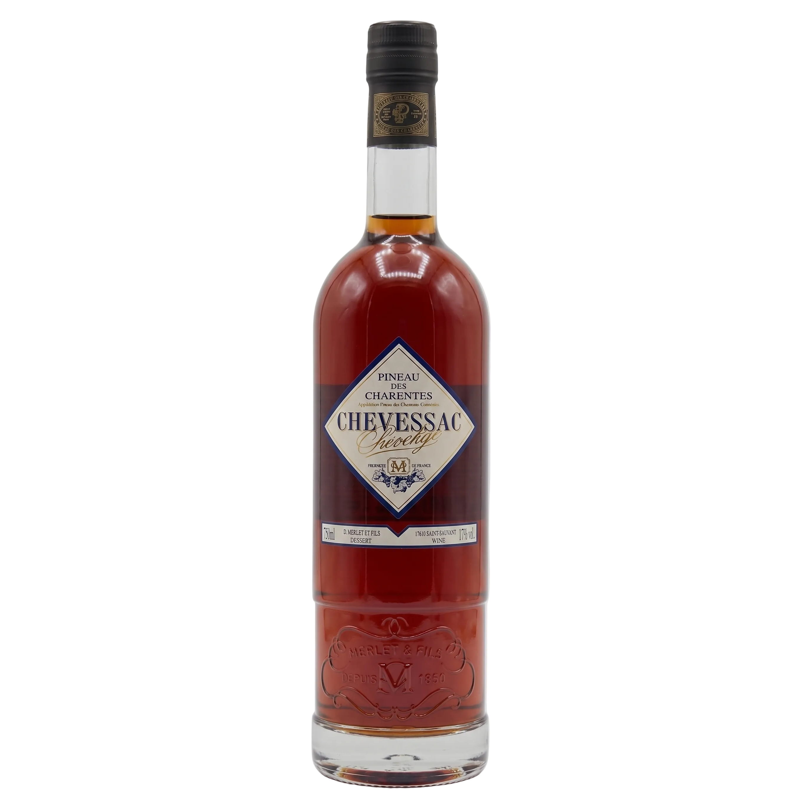 Domaine Merlet et Fils Pineau Des Charentes Chevessac Privilege Rose