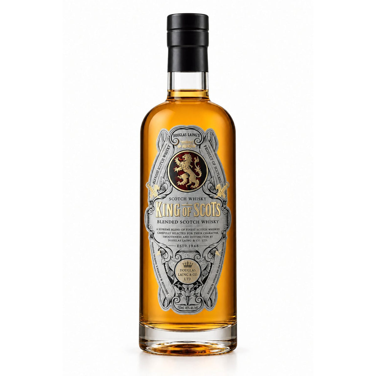 Douglas Laing King of Scots 50 Year Old Blended Scotch 75th Anniversary Limited Edition